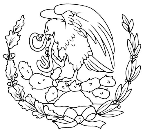 Significado del escudo nacional mexicano para niños 